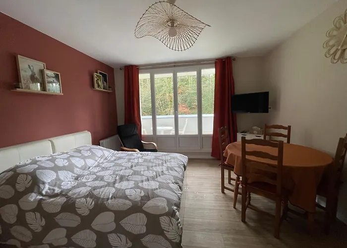 Meuble 26m² Refait A Neuf Lägenhet Bagnoles de l'Orne Normandie